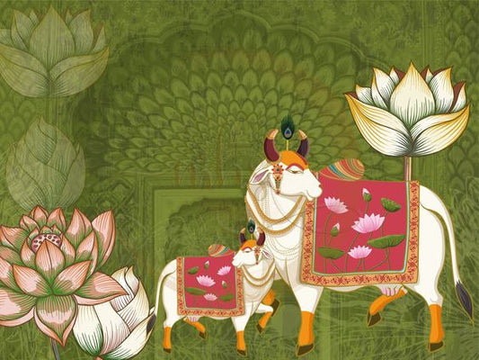 A Symphony of Tradition: Kansa and Brass Tableware Inspired by Miniature Art and Pichwai Painting Legacy