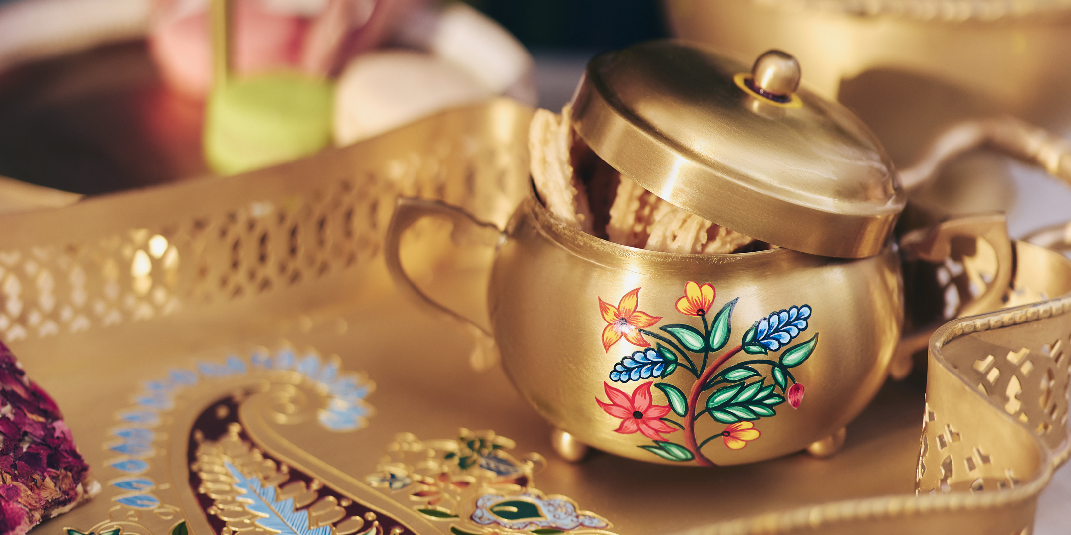 Dry Fruit Container for Home & Gifting | Pure Brass & Kansa