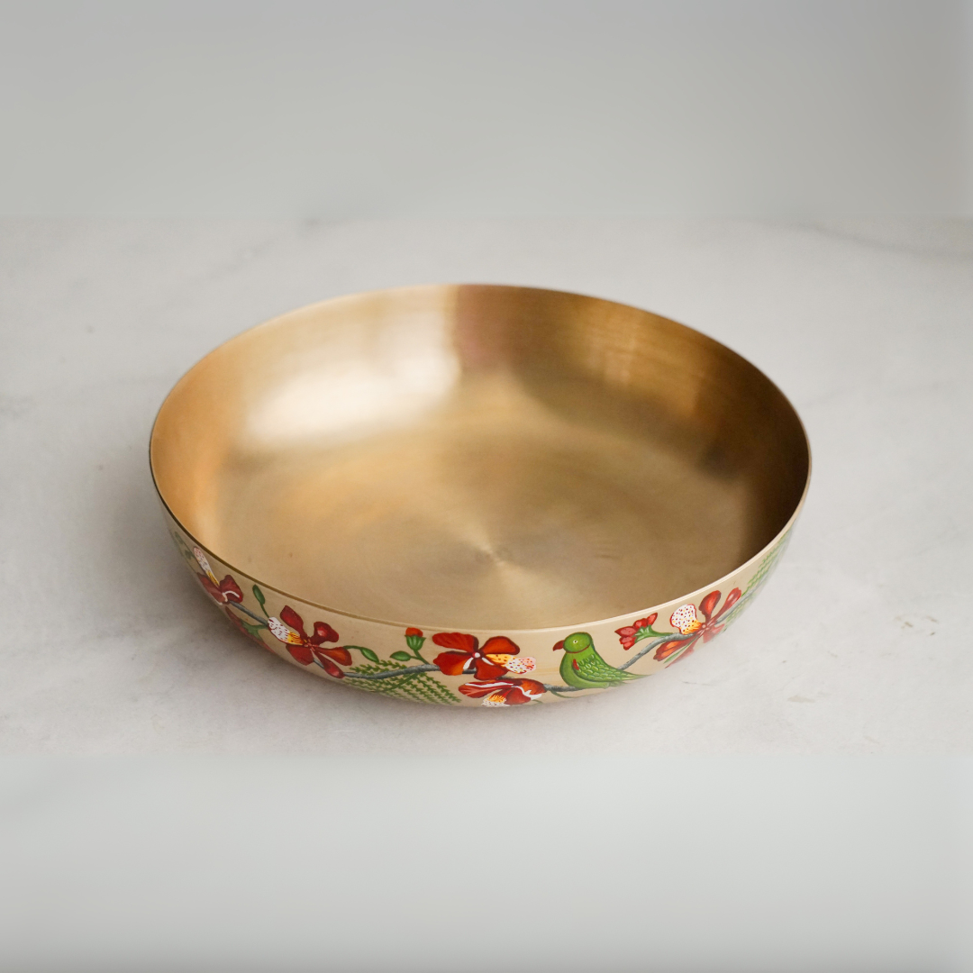 Kansa Dinner Set For 6 with Serveware