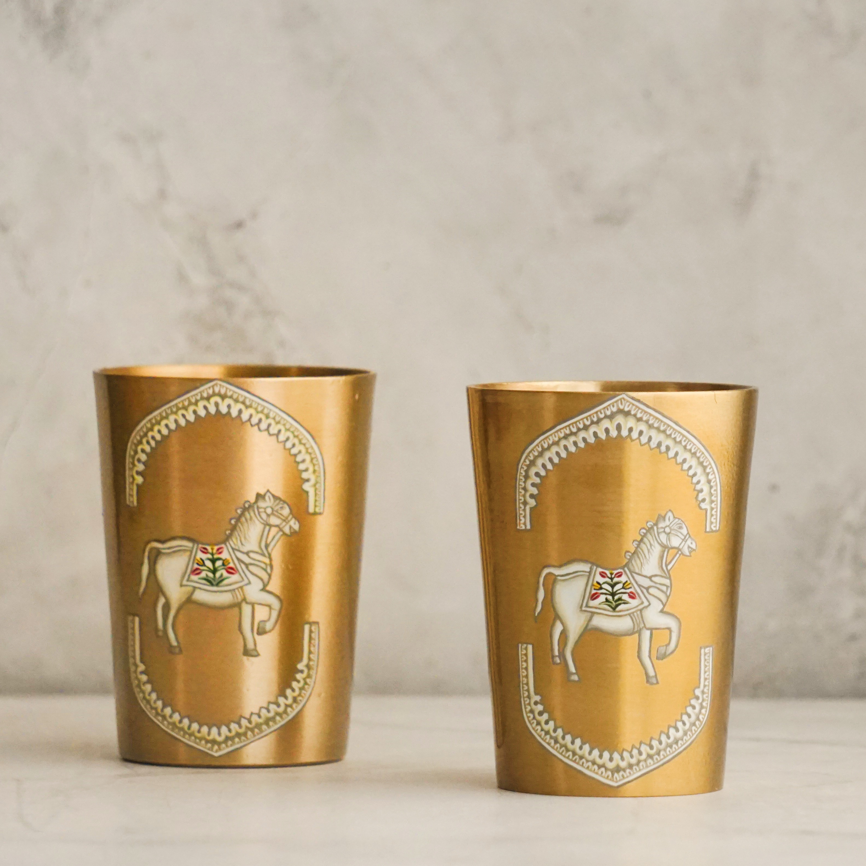 Ashva Kansa Glass Set