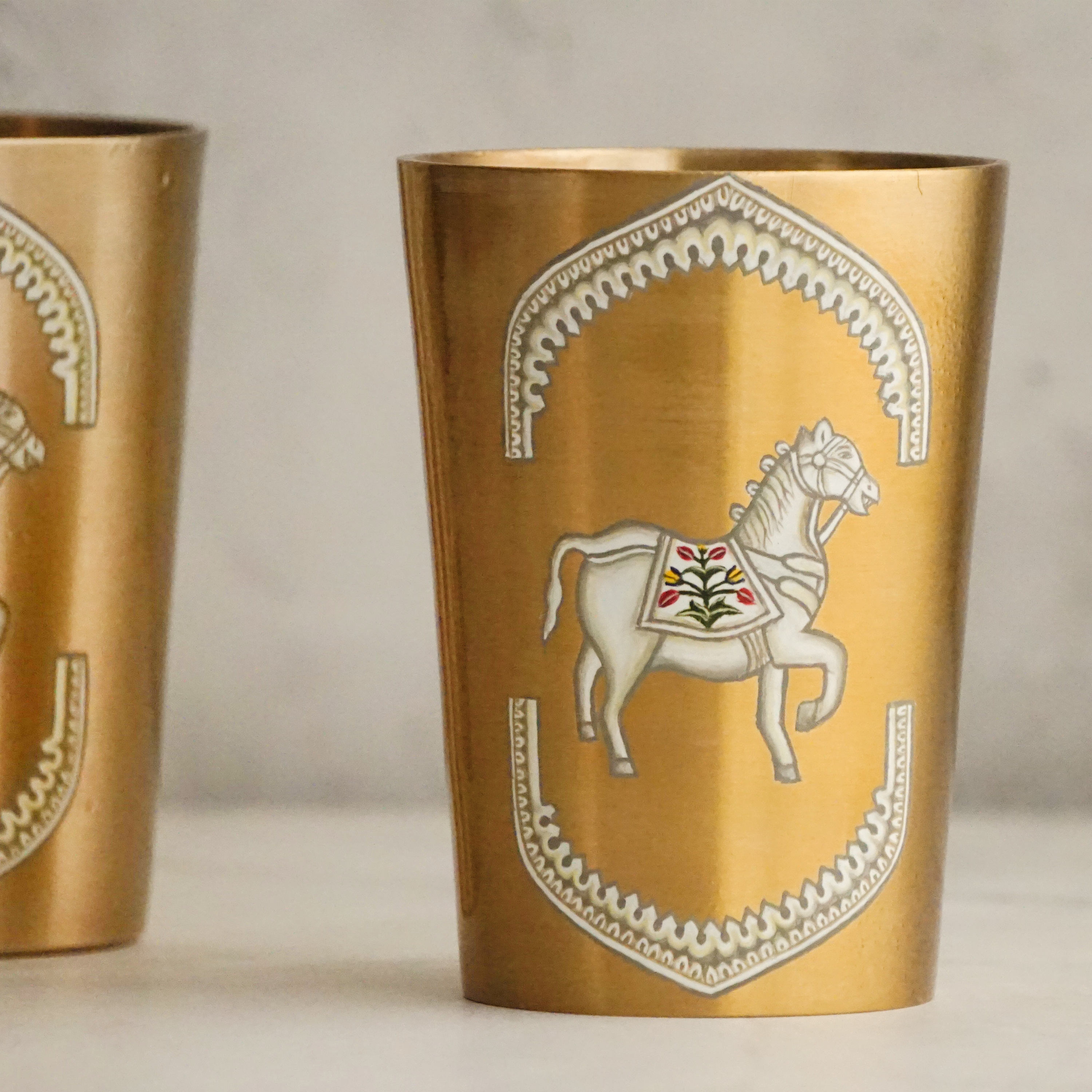 Ashva Kansa Glass Set