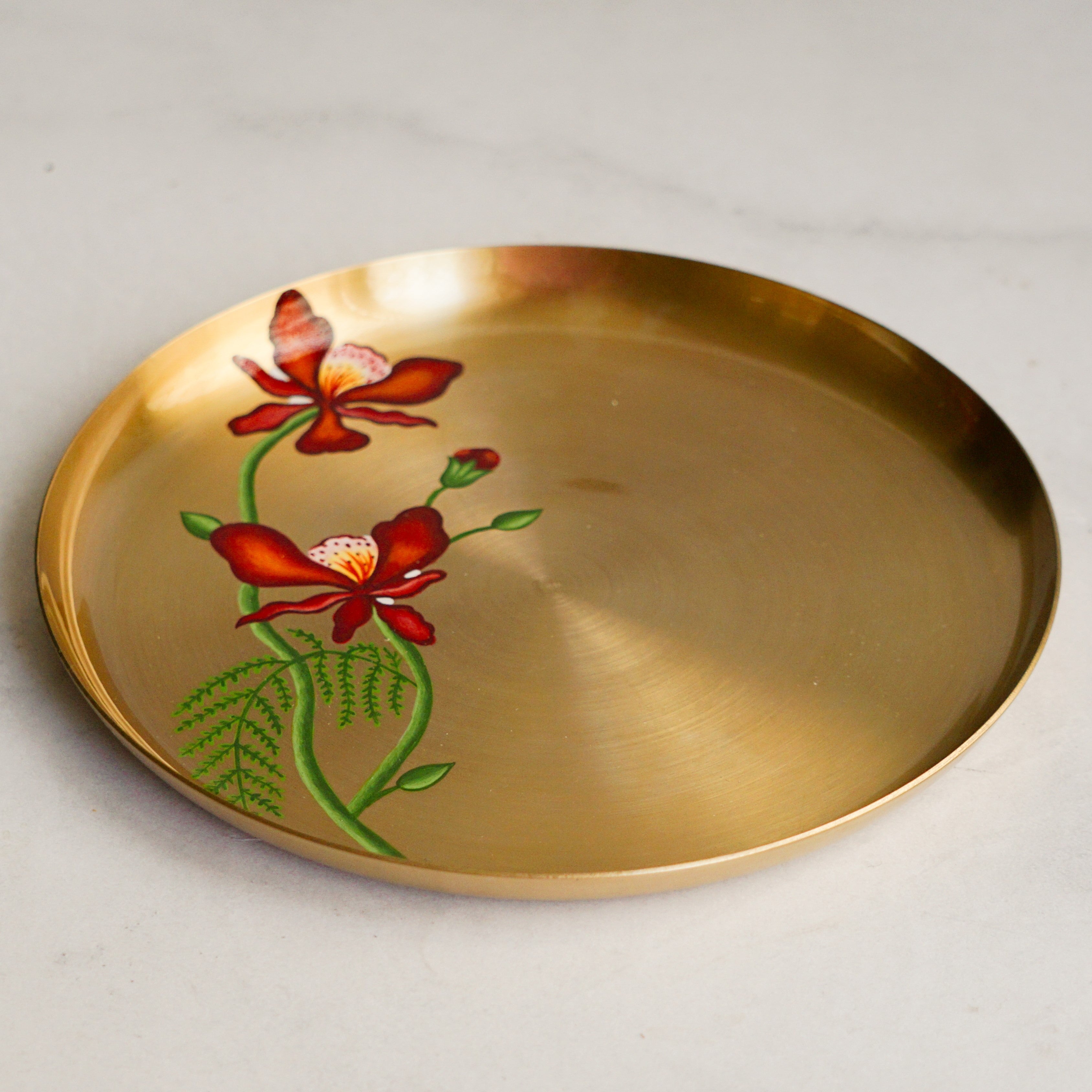 Kansa Dinner Set For 6 with Serveware