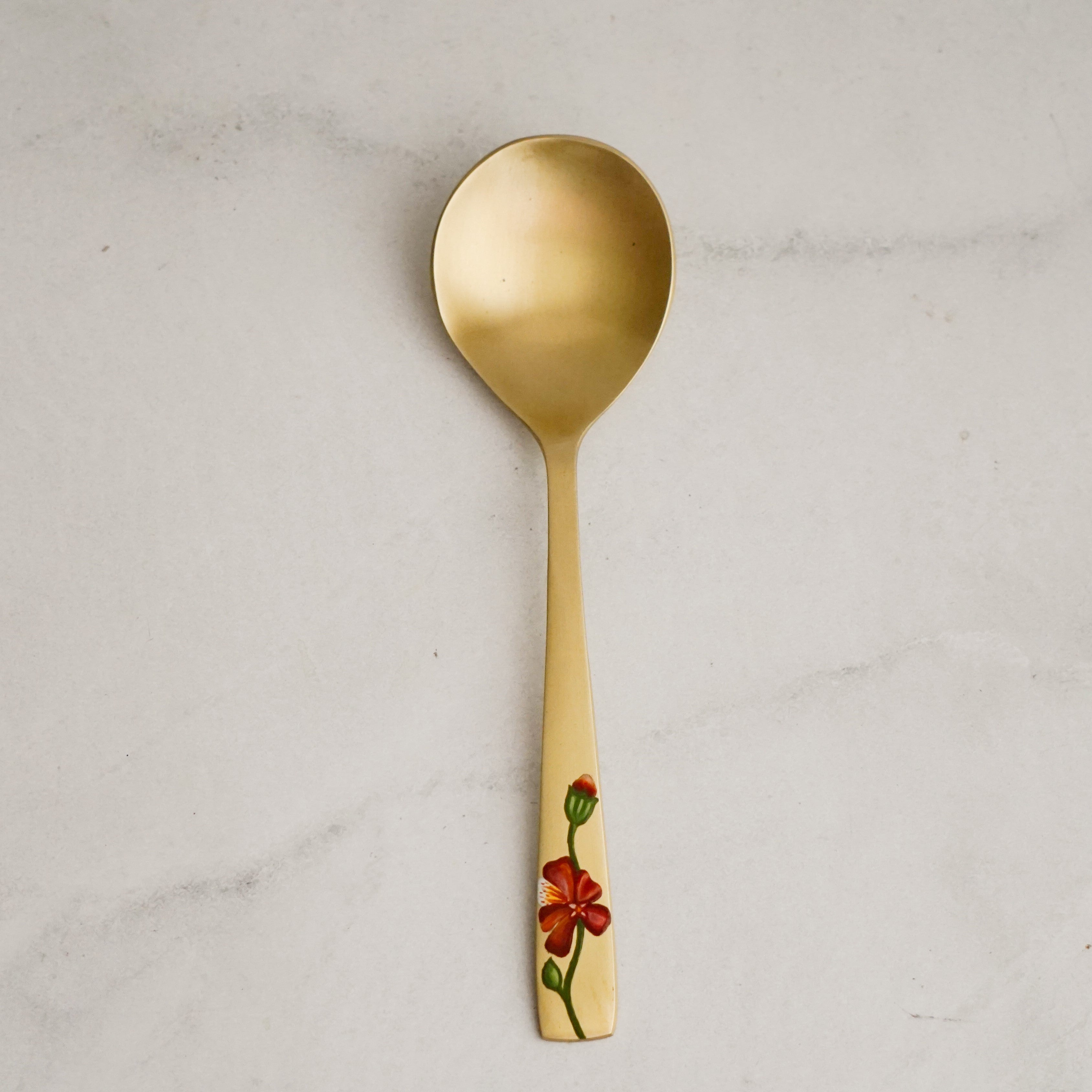 Brass Serving Spoon