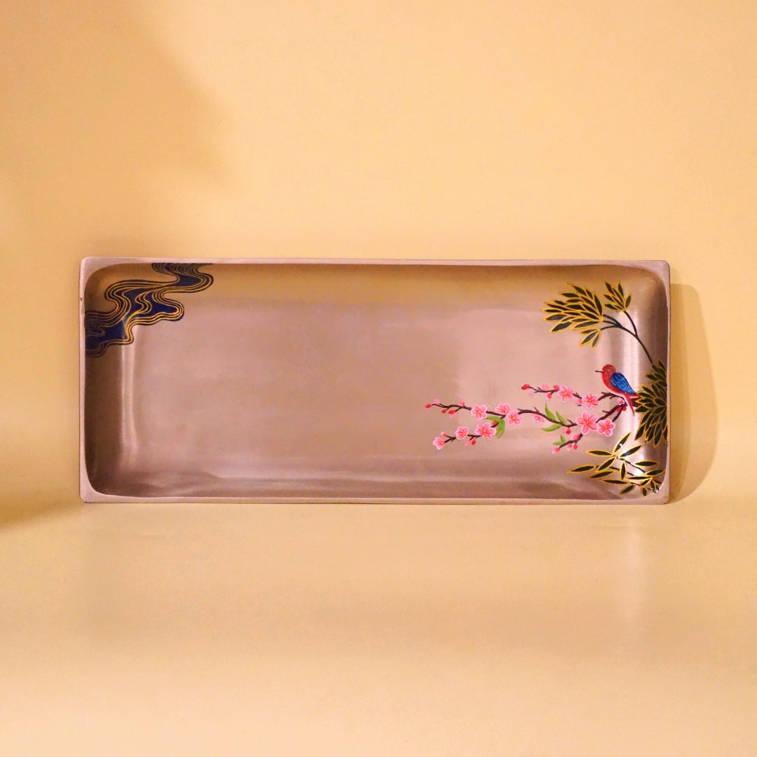 Brass Sushi Platter Set