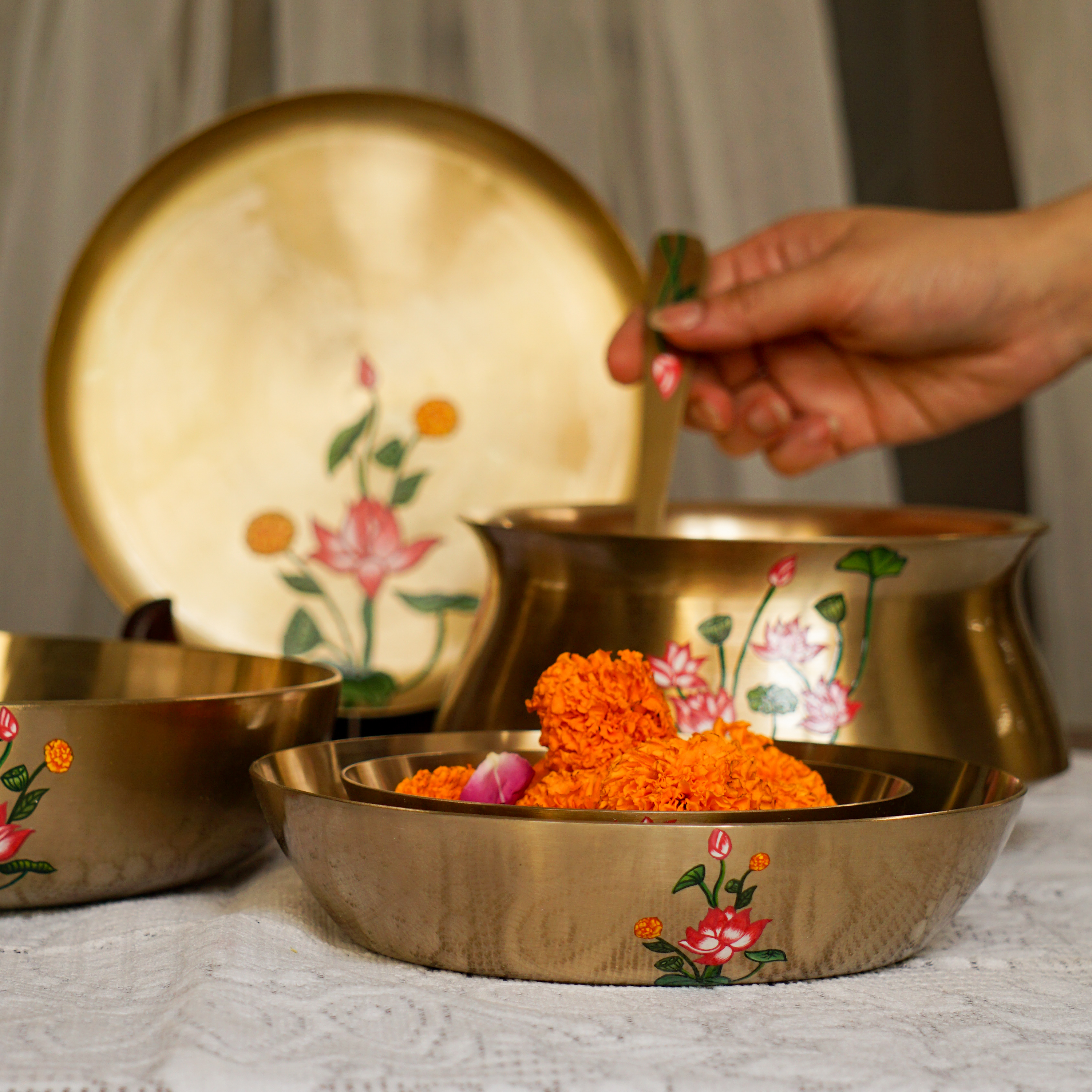 Kansa Serving Bowl (Medium)