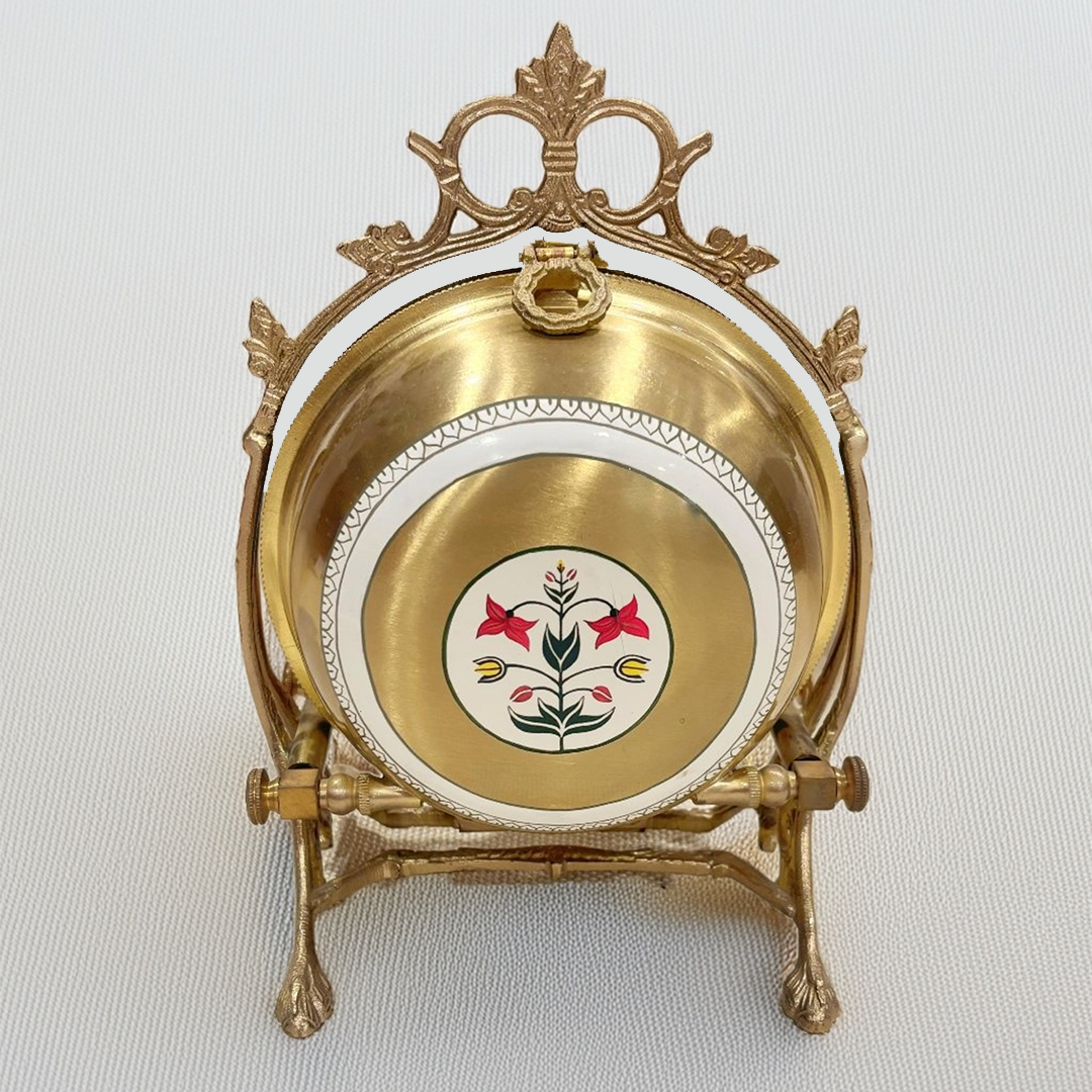 Brass Cookie Box