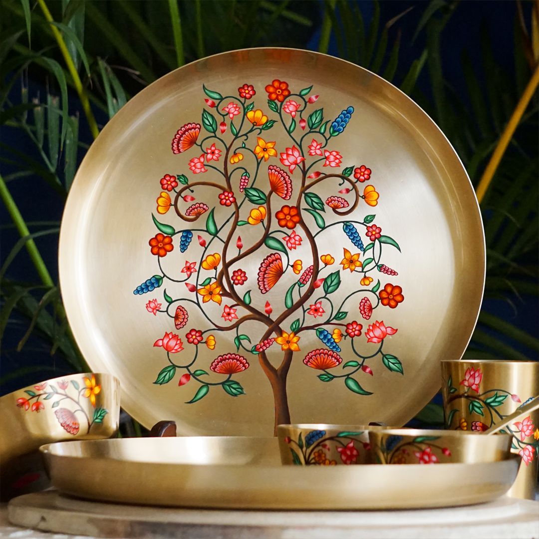 Kansa Dinner Set For 6 (30 pieces)