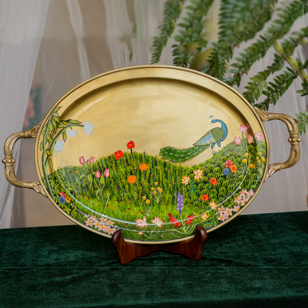 Brass Oval Tray