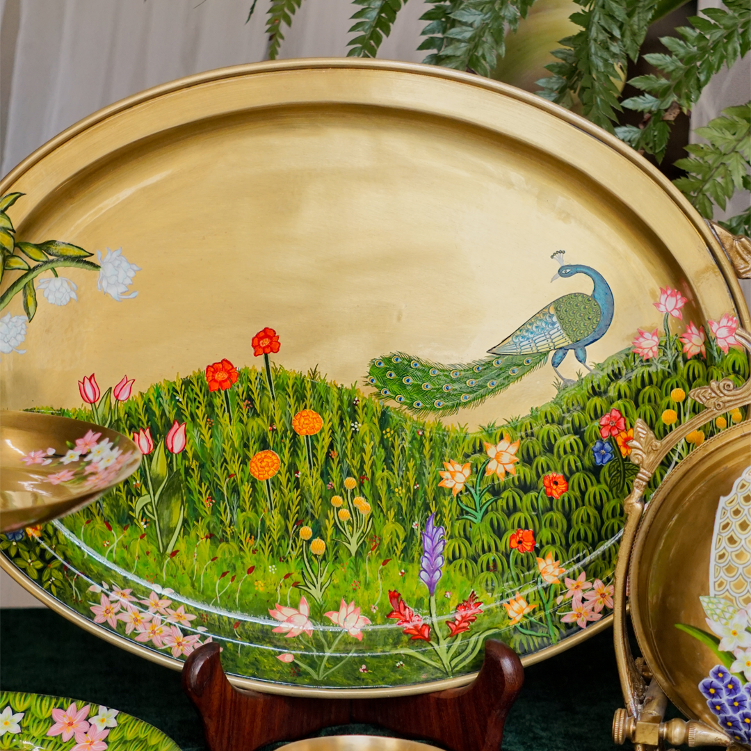 Brass Oval Tray