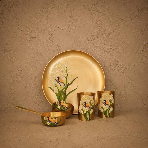 Kansa Dinner Set For 6 (30 pieces)