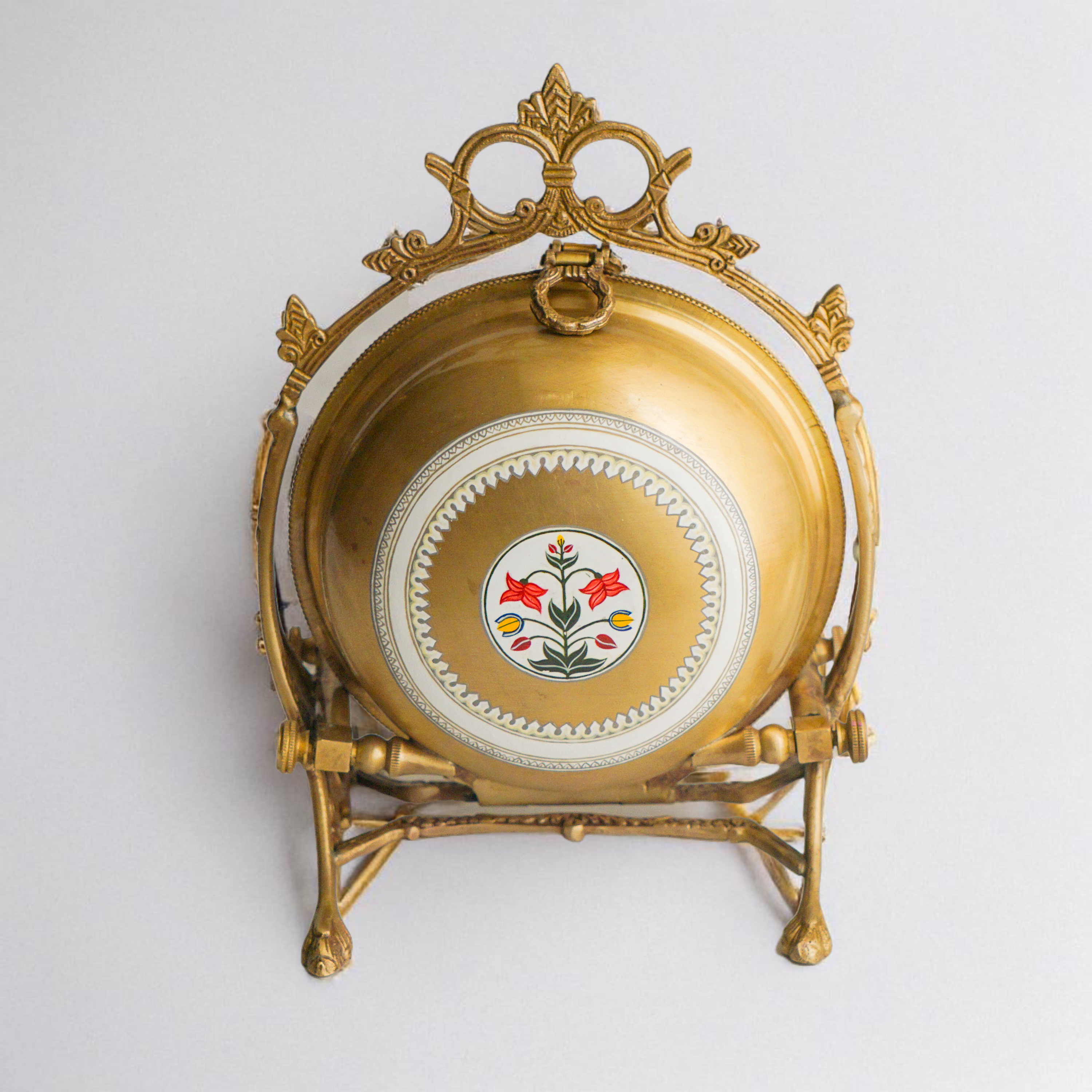 Brass Cookie Box