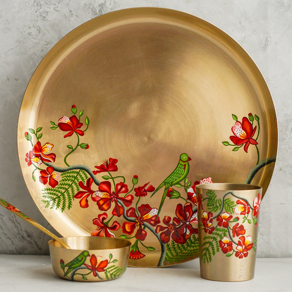 Kansa Dinner Set For One