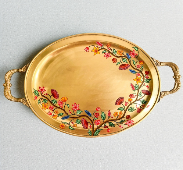 Brass Oval Tray