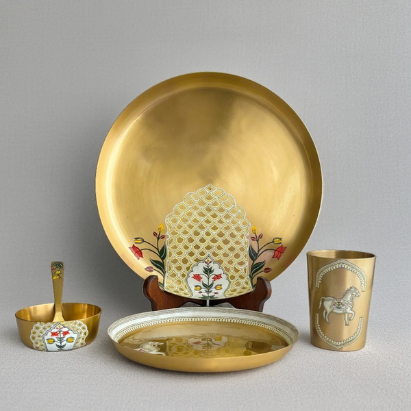 Kansa Dinner Set For 6 (30 pieces)