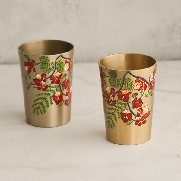 Tree Kansa Glass (Set of 2)