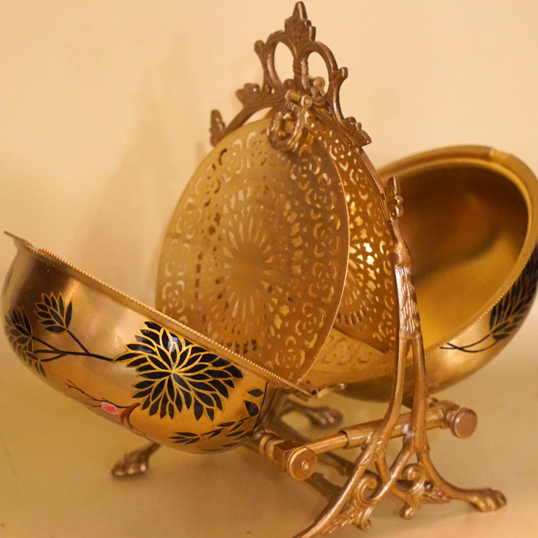 Brass Cookie Box
