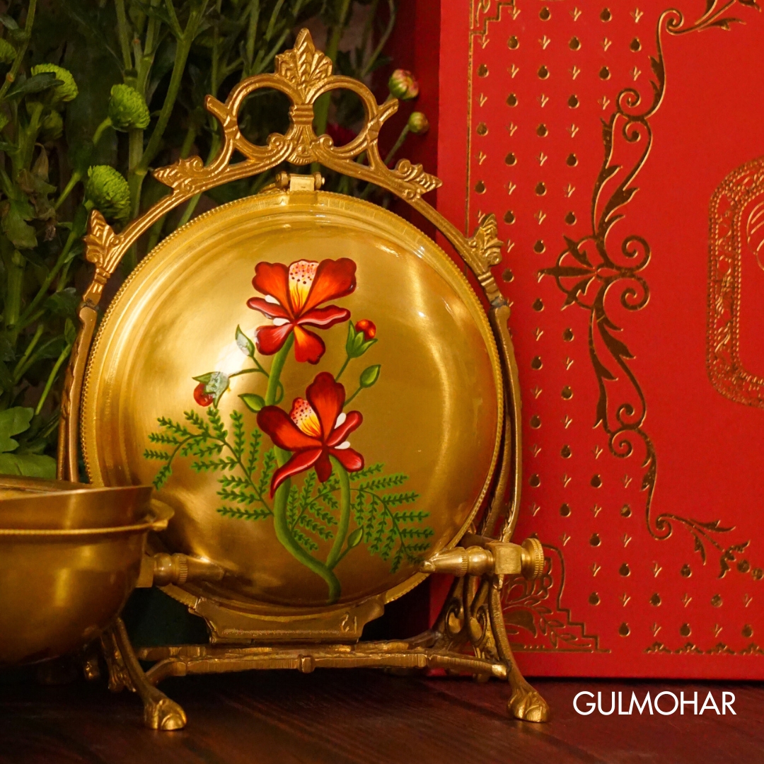 Brass Gift Cookie Box