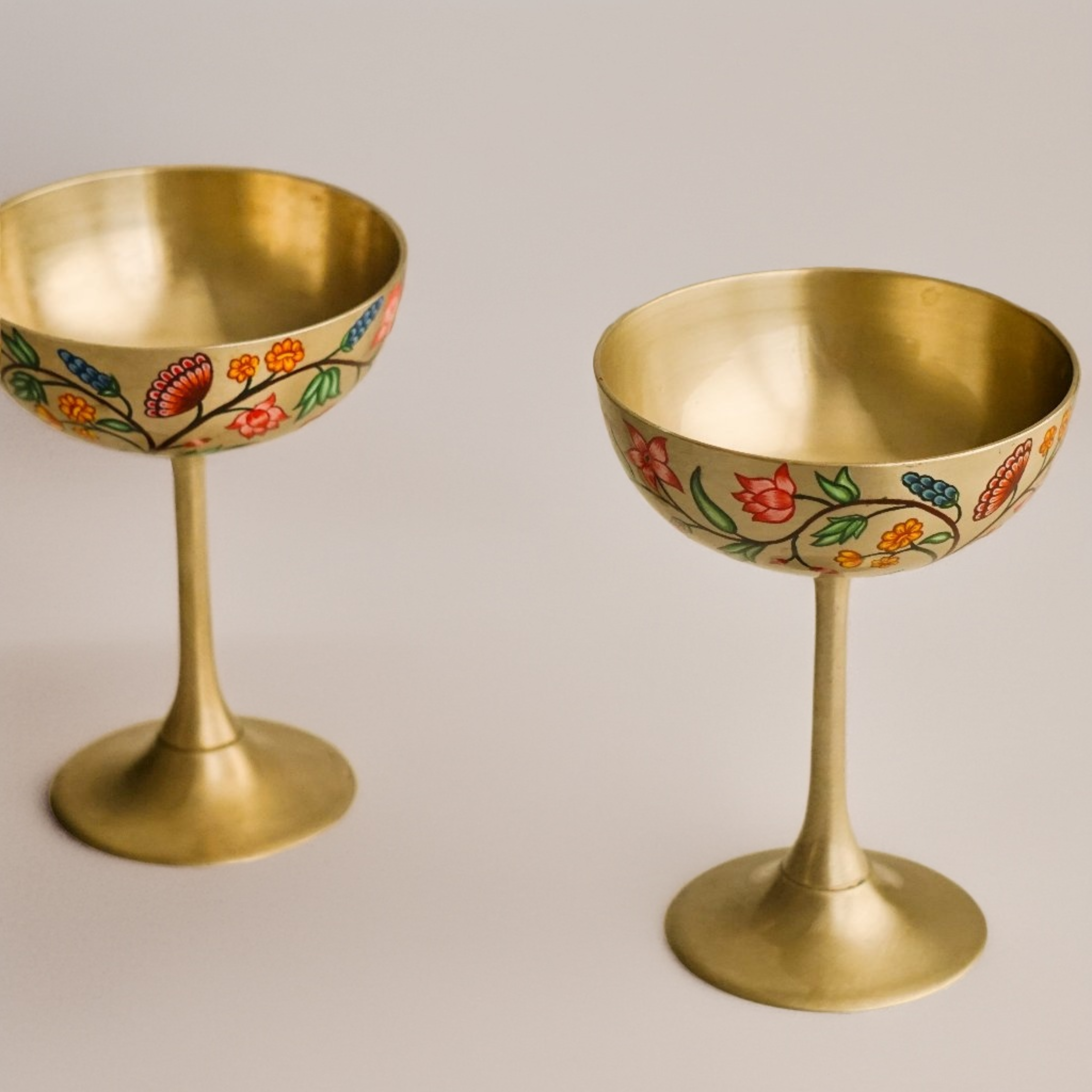 Brass Coupe Glass (Set of 2)
