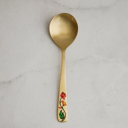 Brass Serving Spoon