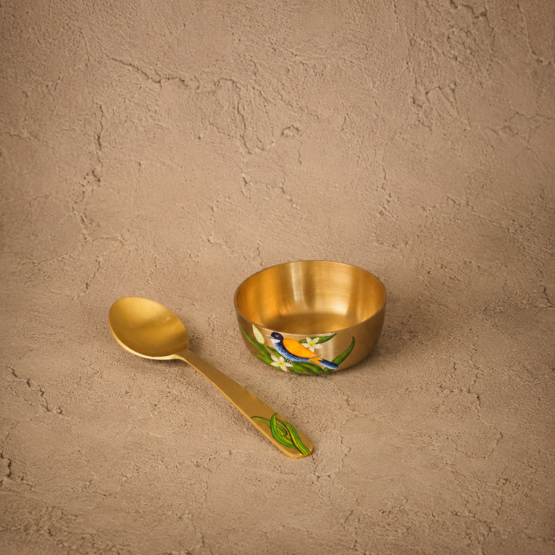 Kansa Dinner Set For One
