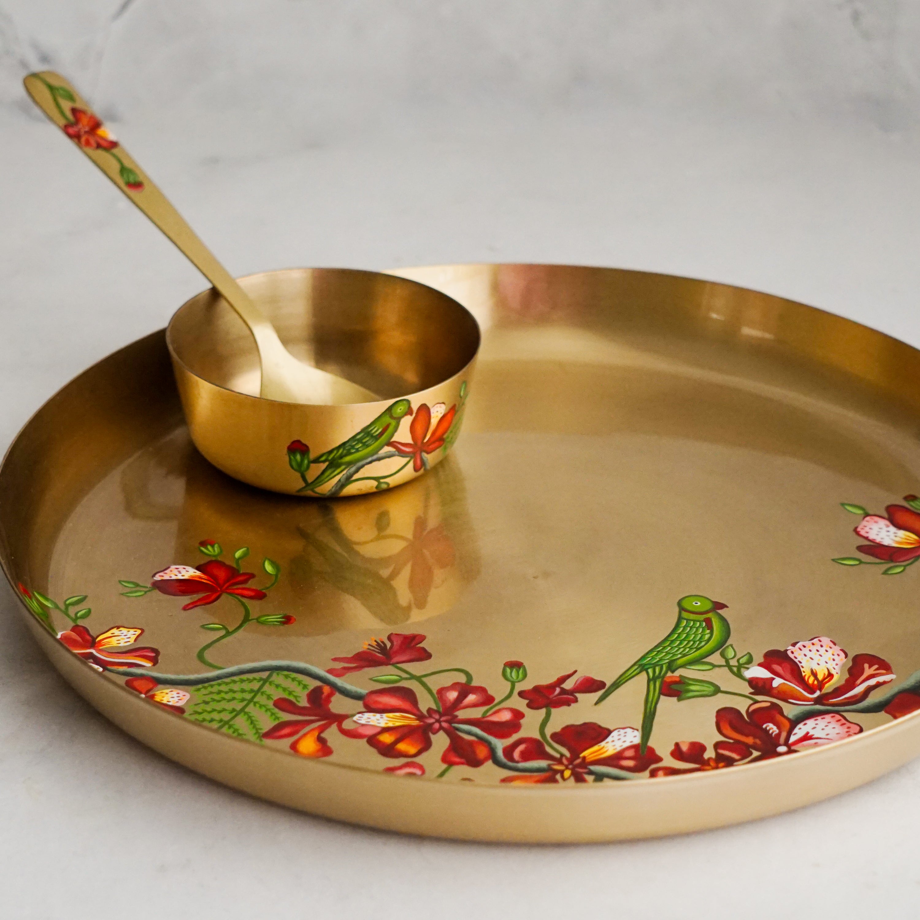 Kansa Dinner Set For One