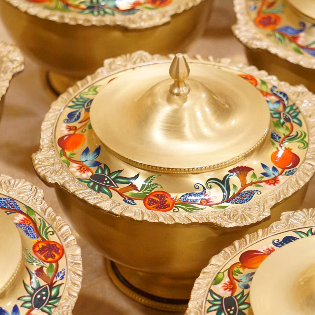 Brass Mithai Box
