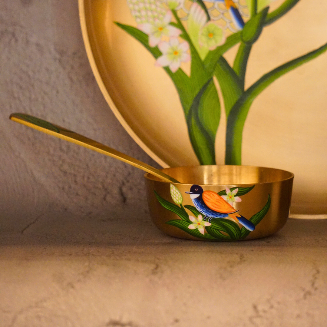 Kansa Dinner Set For One