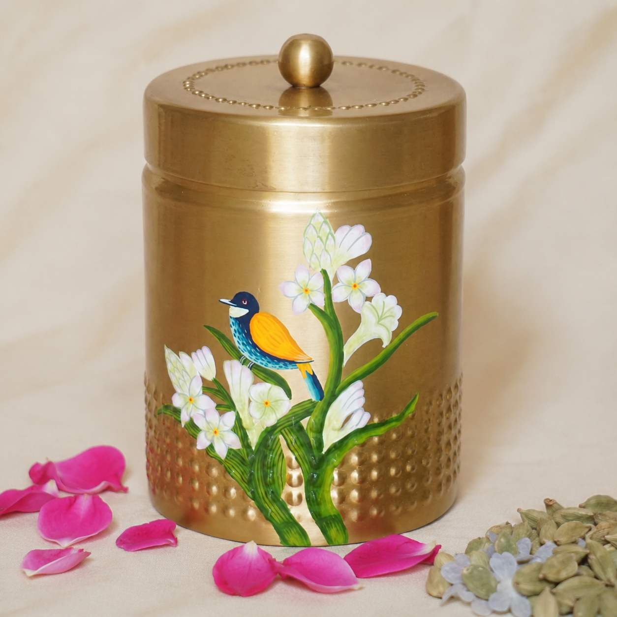 Brass Airtight Jar
