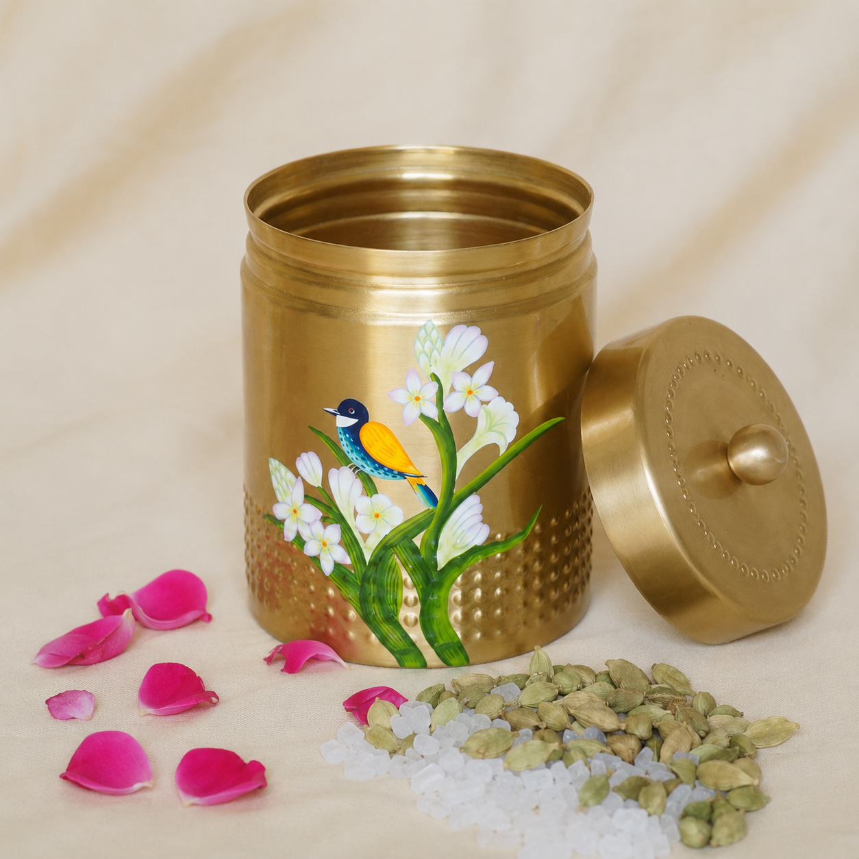 Brass Airtight Jar