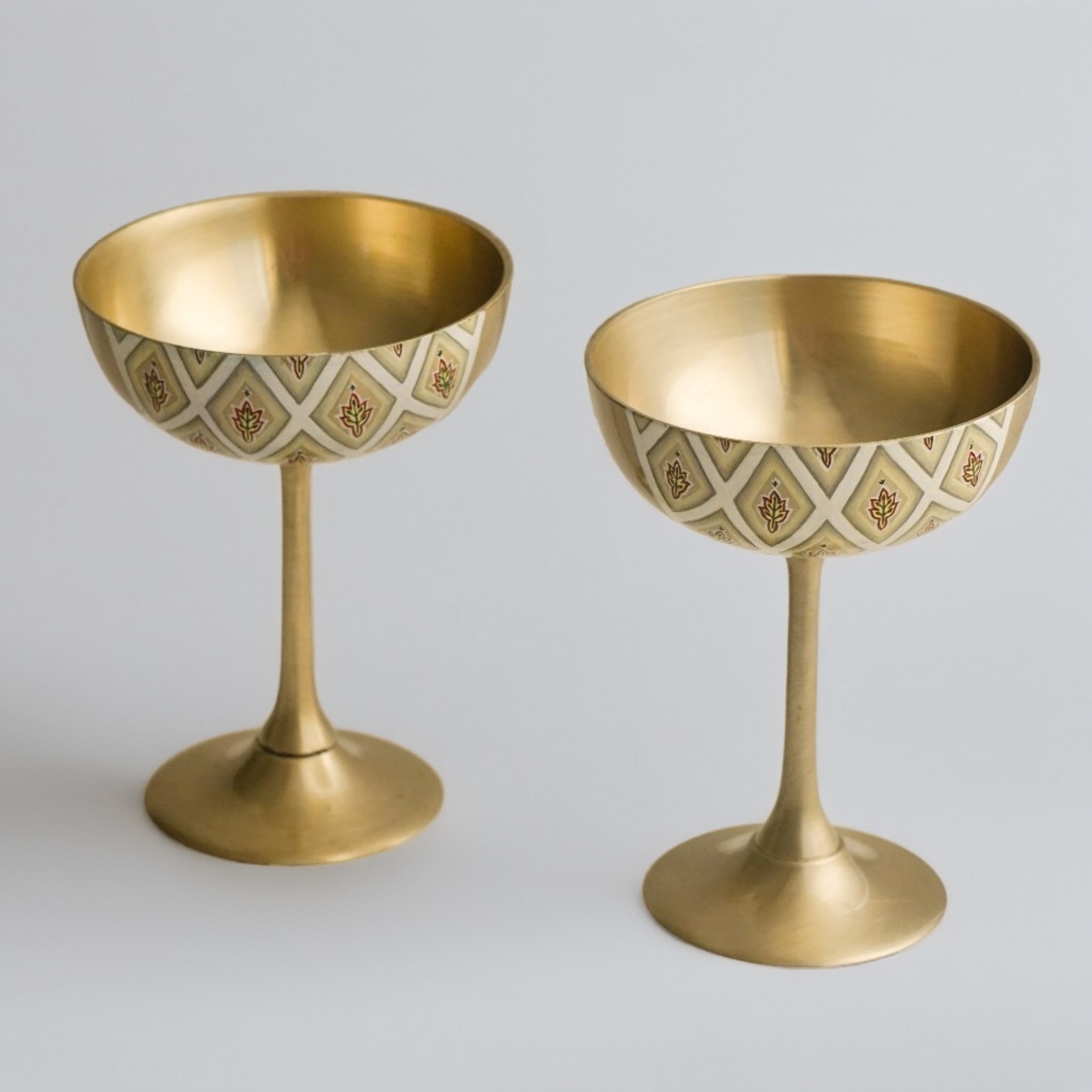 Brass Coupe Glass (Set of 2)