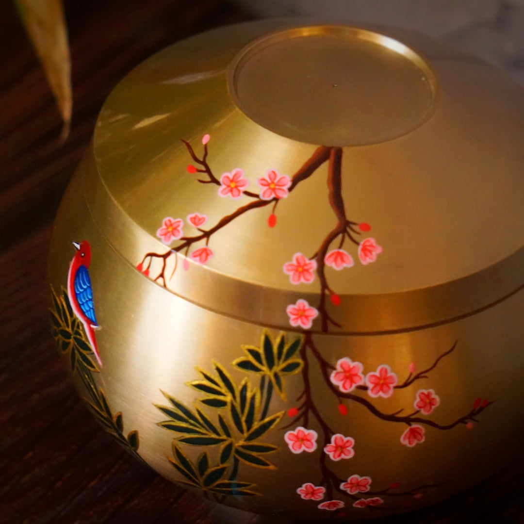 Kansa Rice Bowl with Lid