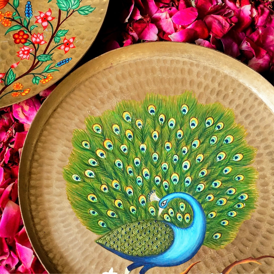 Mayur Brass Plate