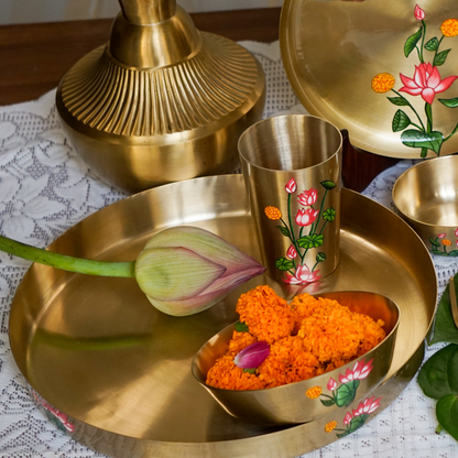 Kansa Thali Dinner Set