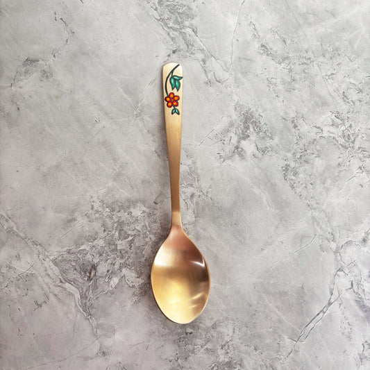 Brass Dessert Spoon