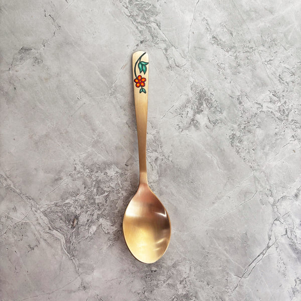 Brass Dessert Spoon