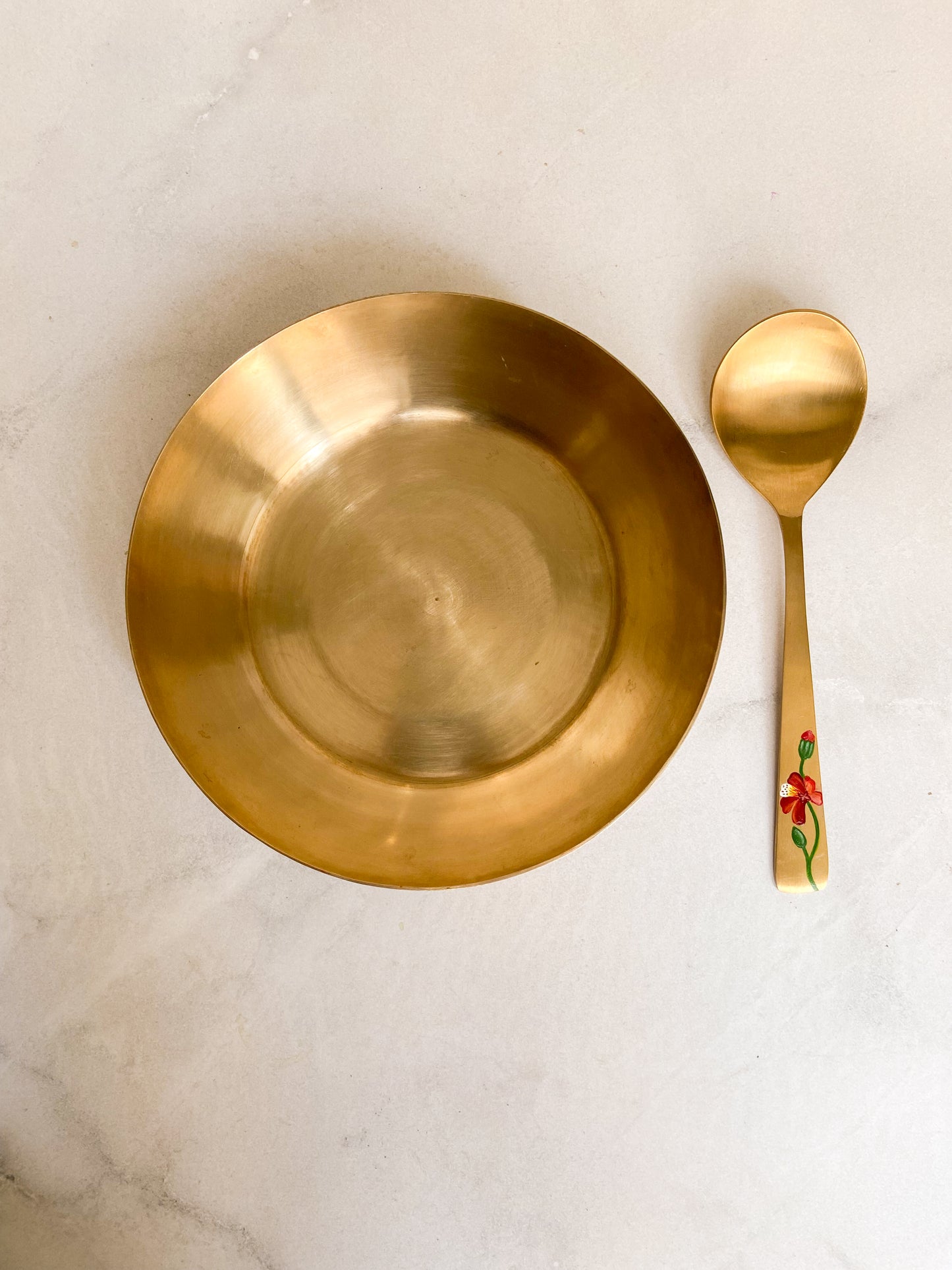 Brass Serving Spoon