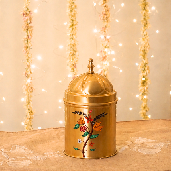 Brass Airtight Jar