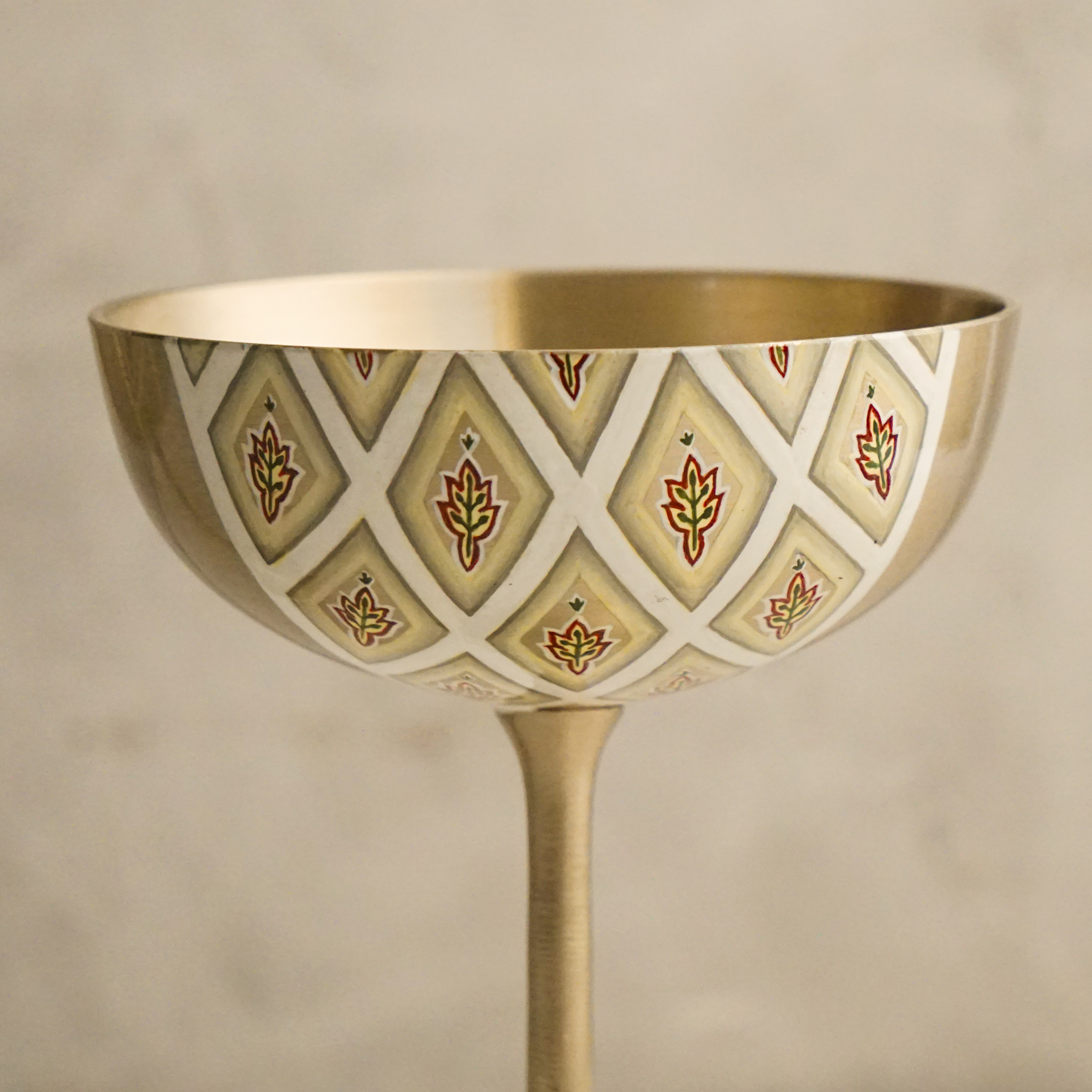 Brass Coupe Glass (Set of 2)