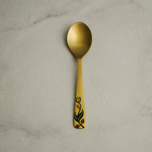 Brass Dessert Spoon