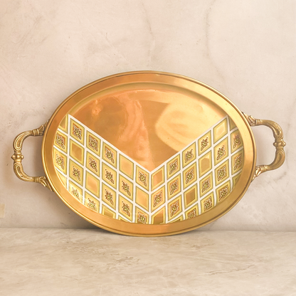 Brass Oval Tray