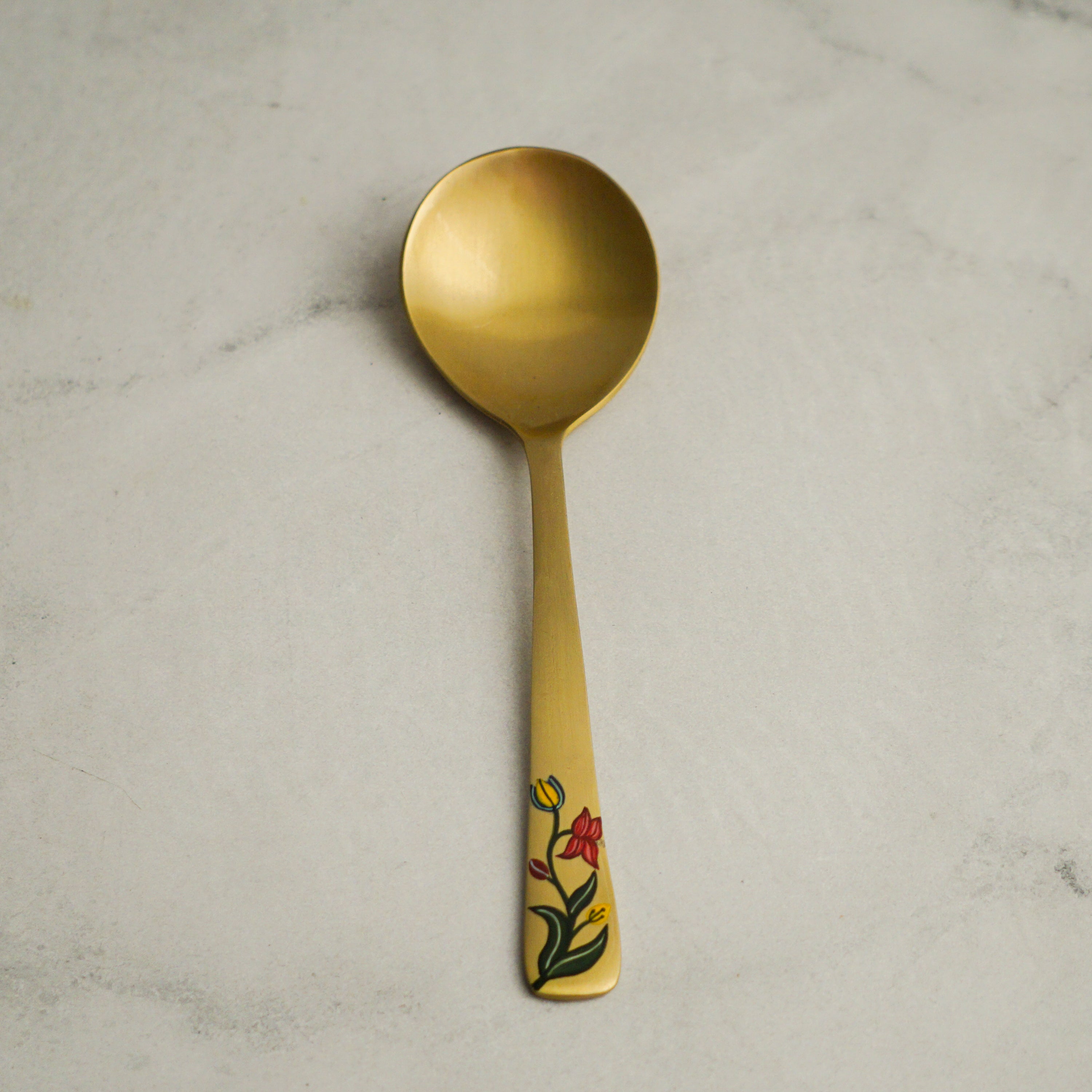 Brass Serving Spoon