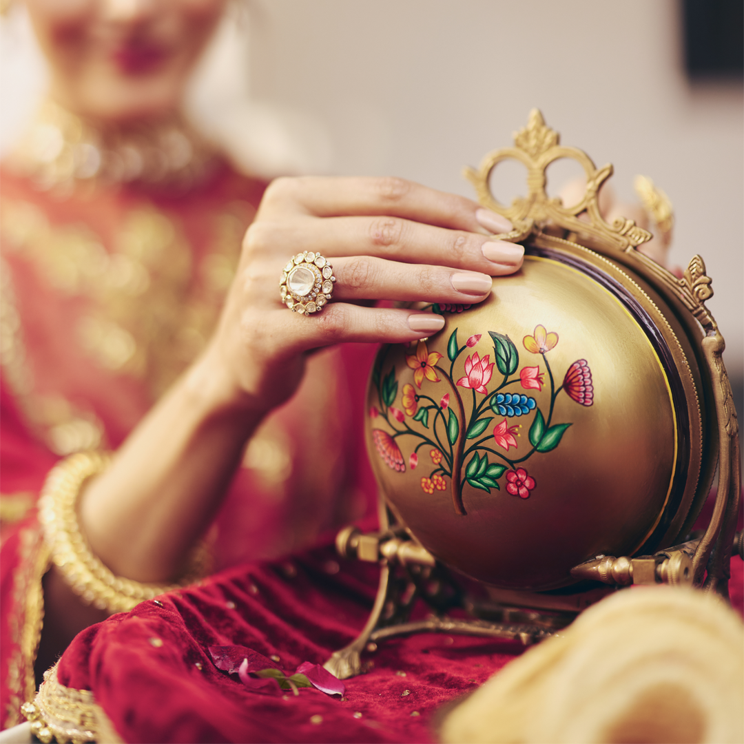 Brass Cookie Box