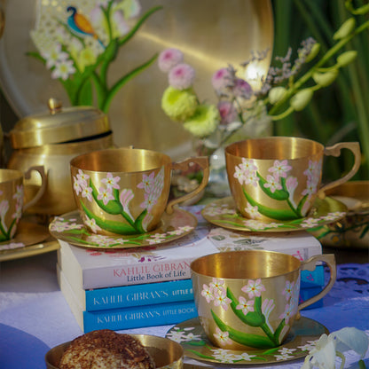 Brass High Tea Set