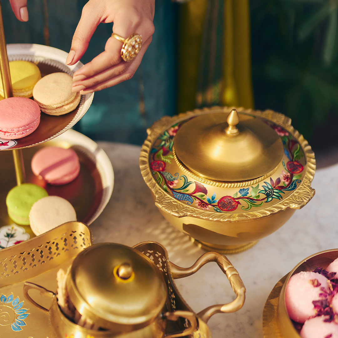 Brass Mithai Box