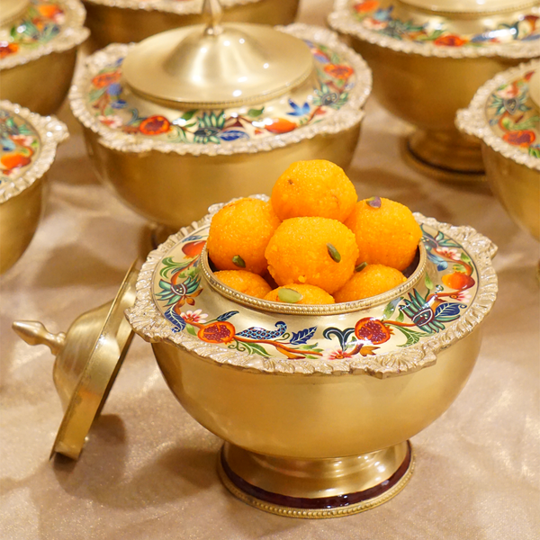 Brass Mithai Box