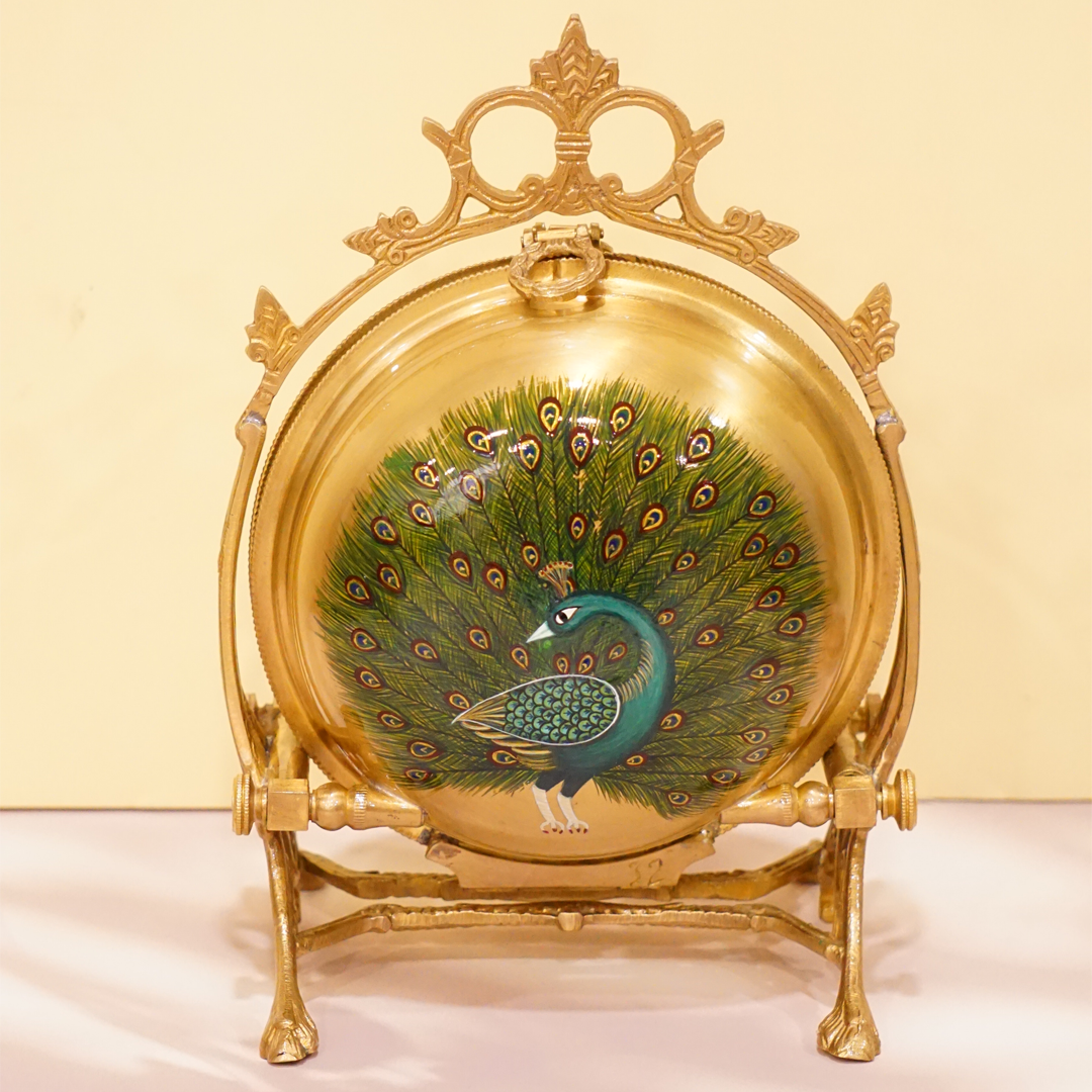 Brass Cookie Box