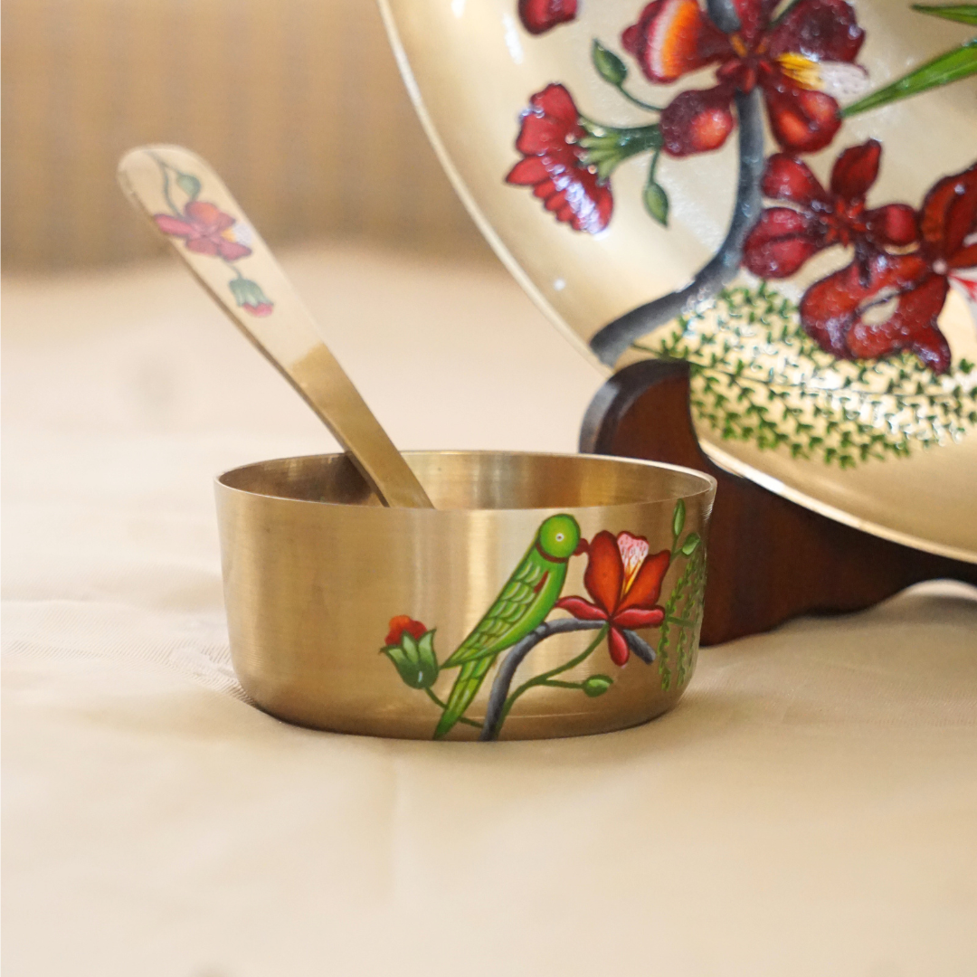 Kansa Dinner Set For One