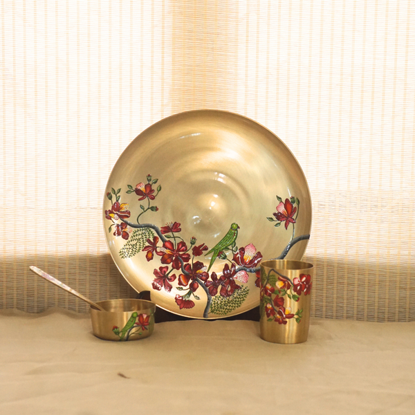 Kansa Dinner Set For One