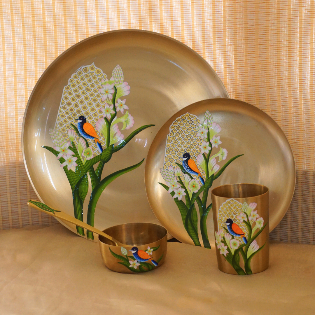 Kansa Dinner Set For 6 (30 pieces)