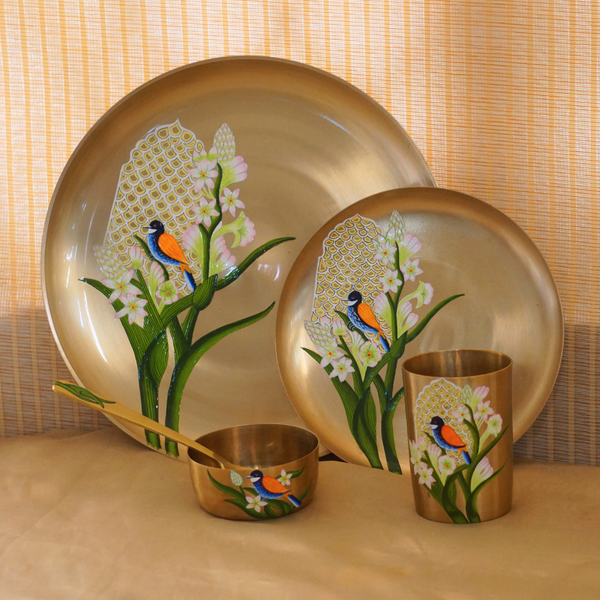 Kansa Dinner Set For 6 (30 pieces)